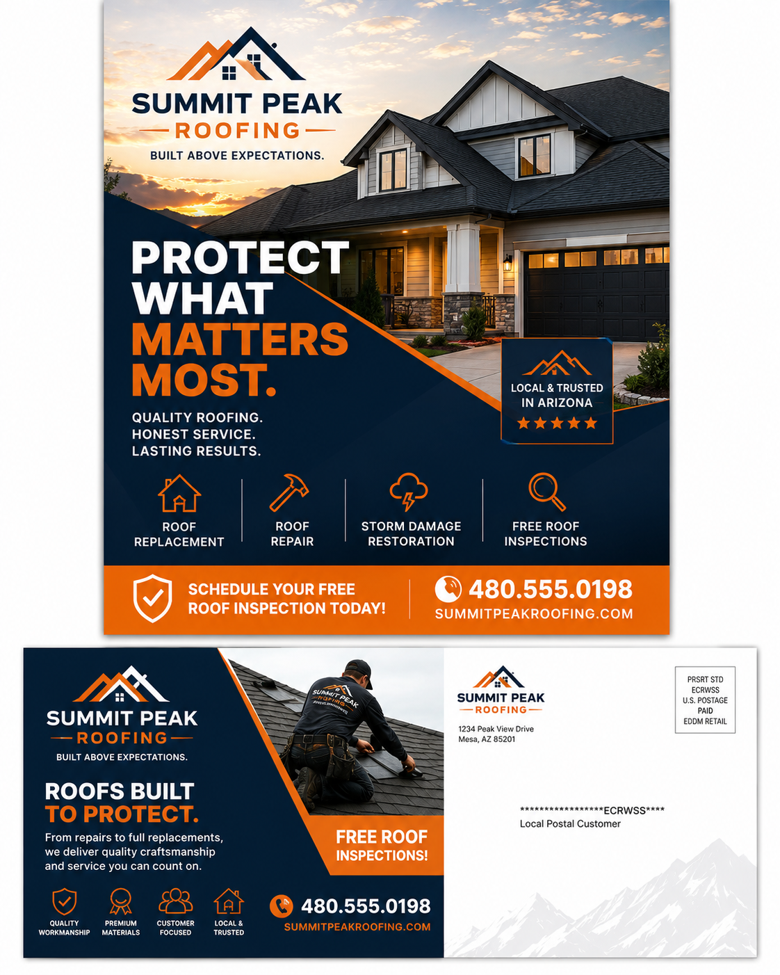 Summit Ad Postcard Social Media